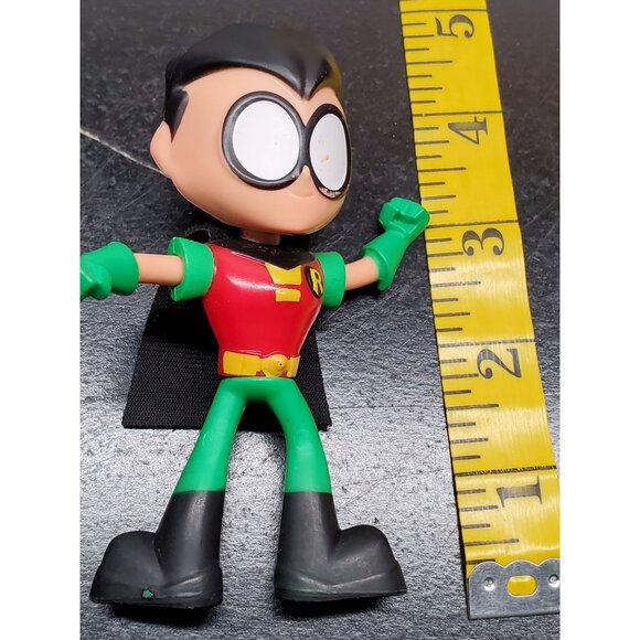 Teen Titans Go! Mini Figure Robin Action Figure 4" Collectible DC Comics - Picture 7 of 7
